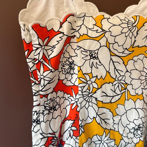 NWT FARM RIO x Anthropologie Basque Waist Midi Dress - Picture 10 of 14